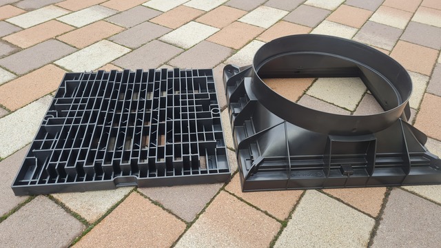 315mm pvc lezarasa foldfelszinen