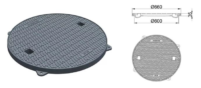 600 a15 kn en124 aknafedlap kerettel