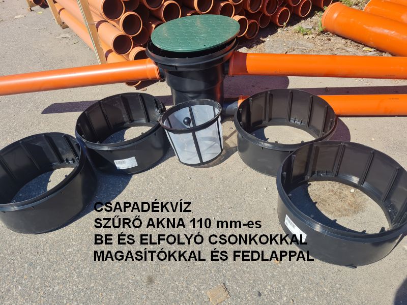 esoviz szuro kosar aknaval csapadekviz megszurese eloszurese