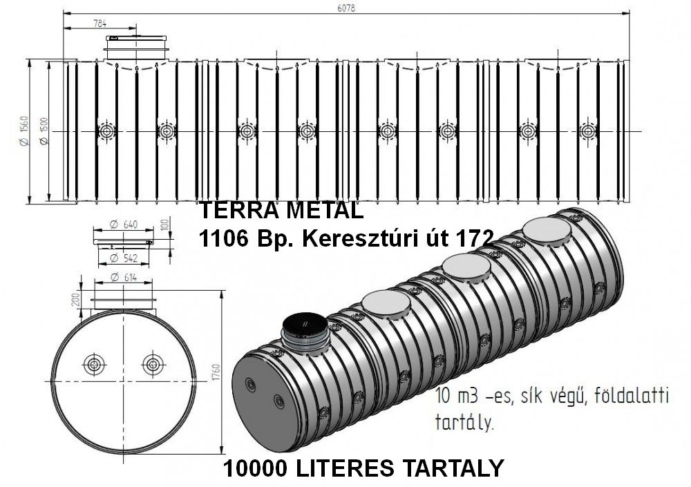 literes tartaly 10000 literes muszaki adatlap