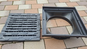 muanyag fedlap 400 400 h150 a15