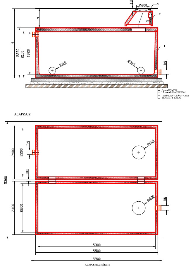 vasbeton tuziviztarozo tartaly kobmeteres